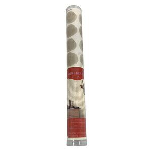OPAL HOUSE ~ TEXTILE DOT REMOVEABLE WALLPAPER BEIGE ~ 27.5 SQ FT 20" X 16.6'
